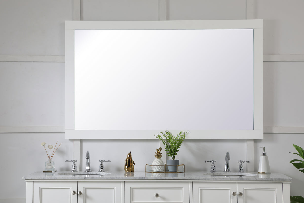 Elegant Lighting - VM26036WH - Mirror - Aqua - White