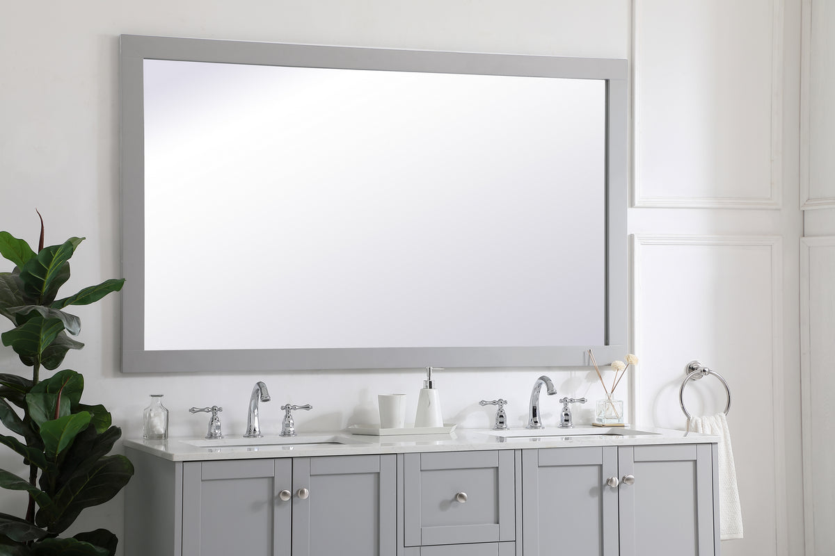 Elegant Lighting - VM26036GR - Mirror - Aqua - Grey