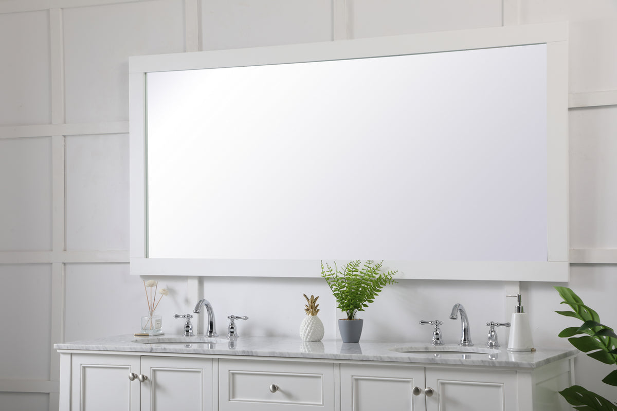 Elegant Lighting - VM27236WH - Mirror - Aqua - White