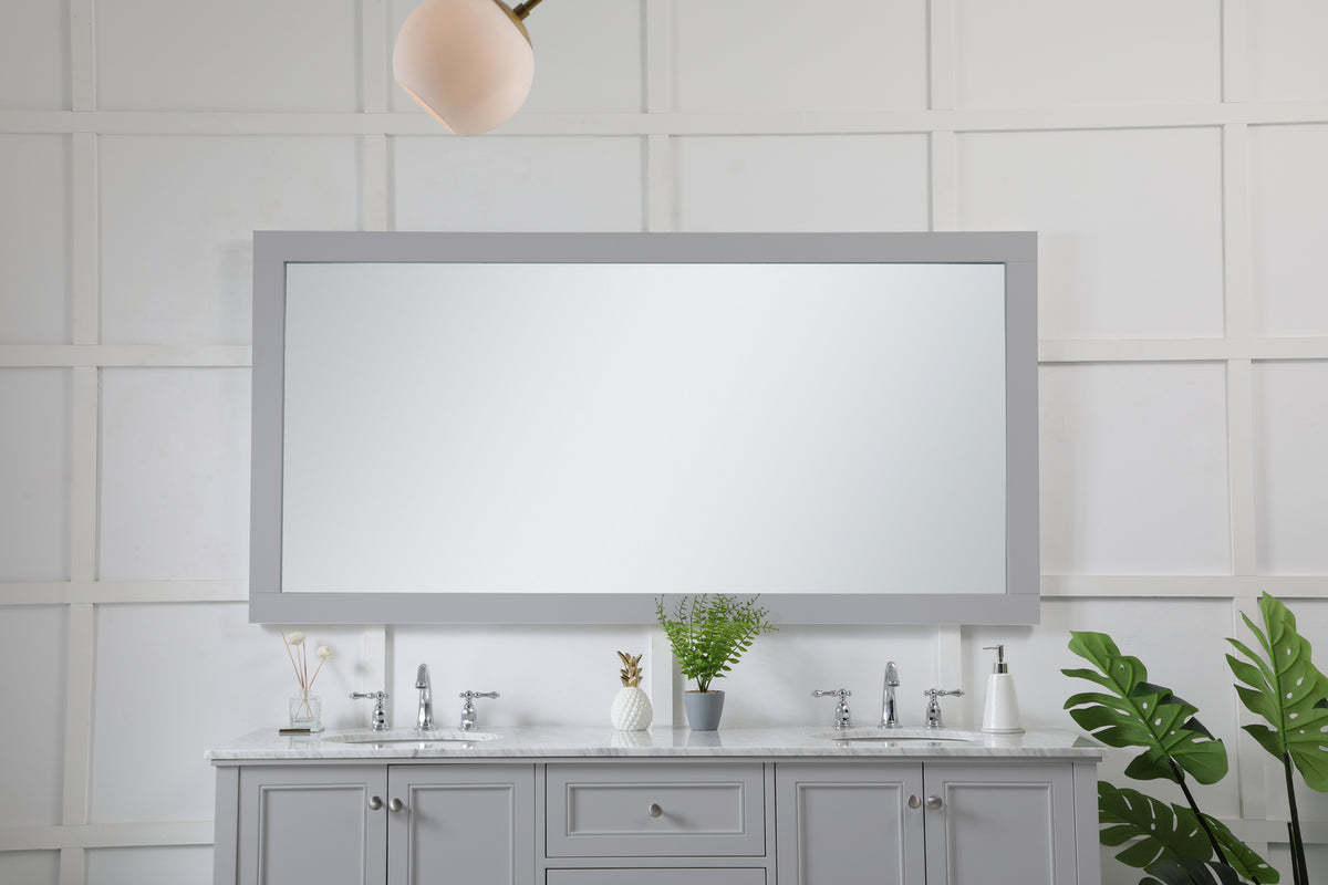 Elegant Lighting - VM27236GR - Mirror - Aqua - Grey