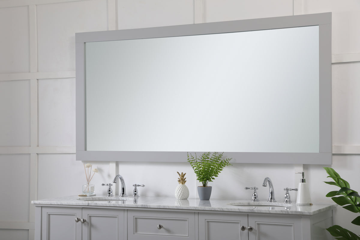 Elegant Lighting - VM27236GR - Mirror - Aqua - Grey
