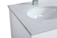 Elegant Lighting - VF16018WH - Single Bathroom Vanity - aubrey - White