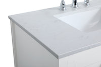 Elegant Lighting - VF16036WH - Single Bathroom Vanity - aubrey - White