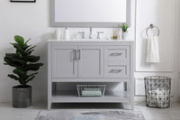 Elegant Lighting - VF16042GR - Single Bathroom Vanity - aubrey - Grey