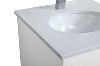 Elegant Lighting - VF17018WH - Single Bathroom Vanity - moore - White