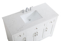 Elegant Lighting - VF17048WH - Single Bathroom Vanity - moore - White