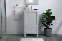 Elegant Lighting - VF18018GR - Single Bathroom Vanity - sommerville - Grey