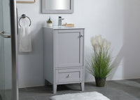 Elegant Lighting - VF18018GR - Single Bathroom Vanity - sommerville - Grey