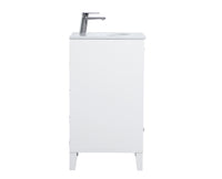 Elegant Lighting - VF18018WH - Single Bathroom Vanity - sommerville - White