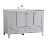 Elegant Lighting - VF18048GR - Single Bathroom Vanity - sommerville - Grey