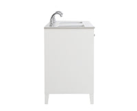 Elegant Lighting - VF18060DWH - Double Bathroom Vanity - sommerville - White