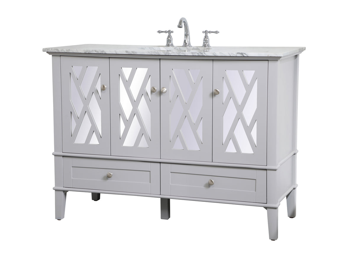 Elegant Lighting - VF30248GR - Single Bathroom Vanity Set - Luxe - Grey