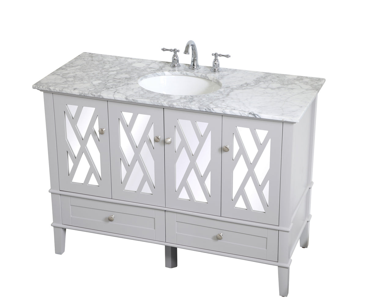 Elegant Lighting - VF30248GR - Single Bathroom Vanity Set - Luxe - Grey