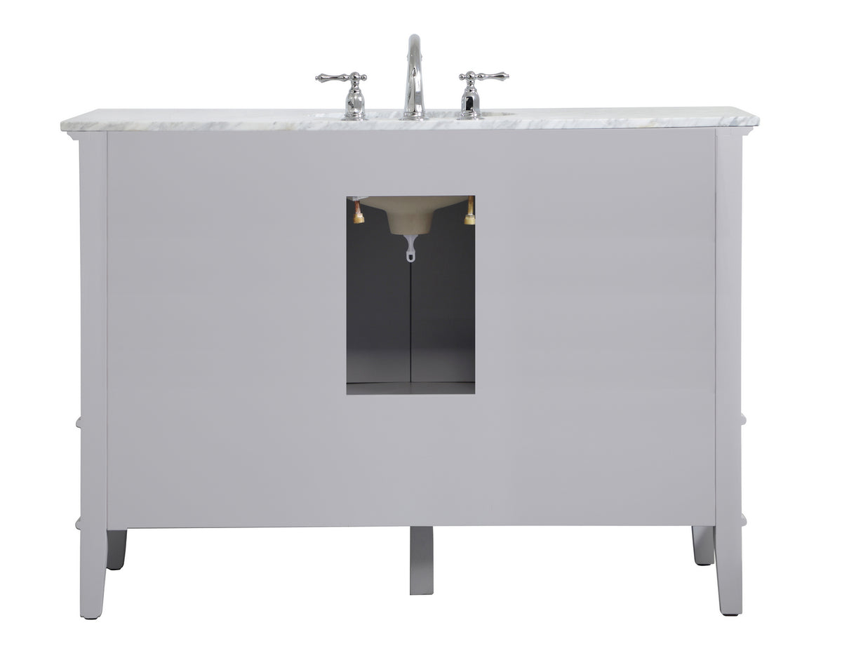 Elegant Lighting - VF30248GR - Single Bathroom Vanity Set - Luxe - Grey