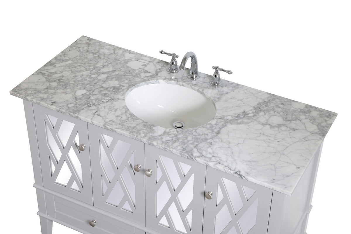 Elegant Lighting - VF30248GR - Single Bathroom Vanity Set - Luxe - Grey