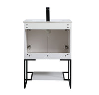 Elegant Lighting - VF42024WH - Single Bathroom Vanity - Gerard - White