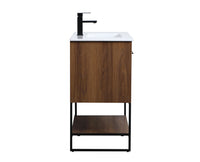 Elegant Lighting - VF42036WB - Single Bathroom Vanity - Gerard - Walnut Brown