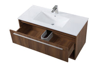 Elegant Lighting - VF43040WB - Single Bathroom Floating Vanity - Kasper - Walnut Brown