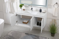 Elegant Lighting - VF44048WH - Single Bathroom Floating Vanity - Rasina - White