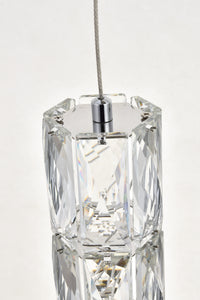 Elegant Lighting - 3500D3RC - LED Pendant - Polaris - Chrome