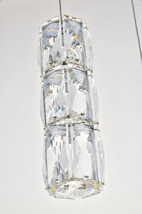 Elegant Lighting - 3500D3RG - LED Pendant - Polaris - Gold