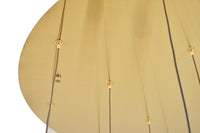 Elegant Lighting - 3500D24G - LED Pendant - Polaris - Gold