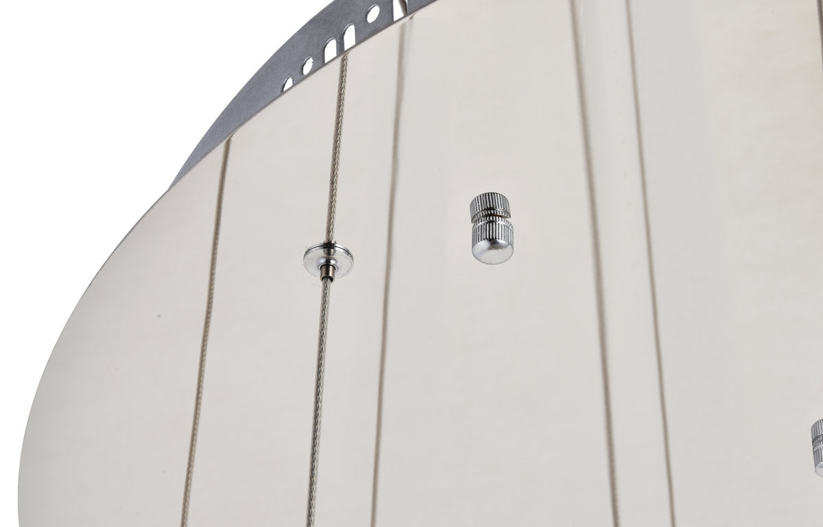 Elegant Lighting - 3500D28C - LED Pendant - Polaris - Chrome