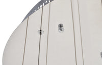 Elegant Lighting - 3500D28C - LED Pendant - Polaris - Chrome