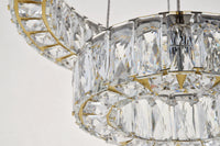 Elegant Lighting - 3503G18G - LED Pendant - Monroe - Gold