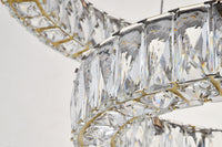 Elegant Lighting - 3503G24G - LED Pendant - Monroe - Gold