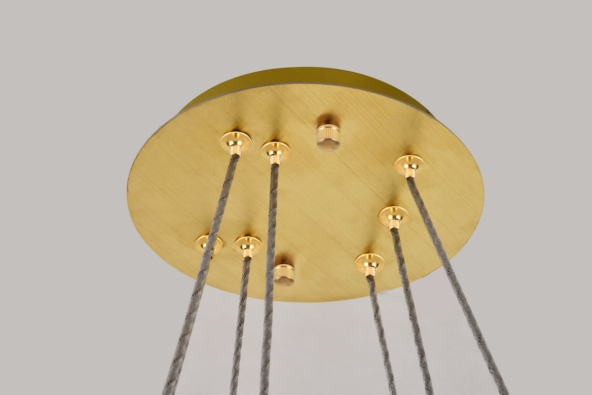 Elegant Lighting - 3503G24G - LED Pendant - Monroe - Gold