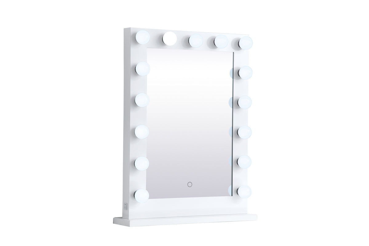 Elegant Lighting - MRE32432WH - LED Mirror - Brenda - White