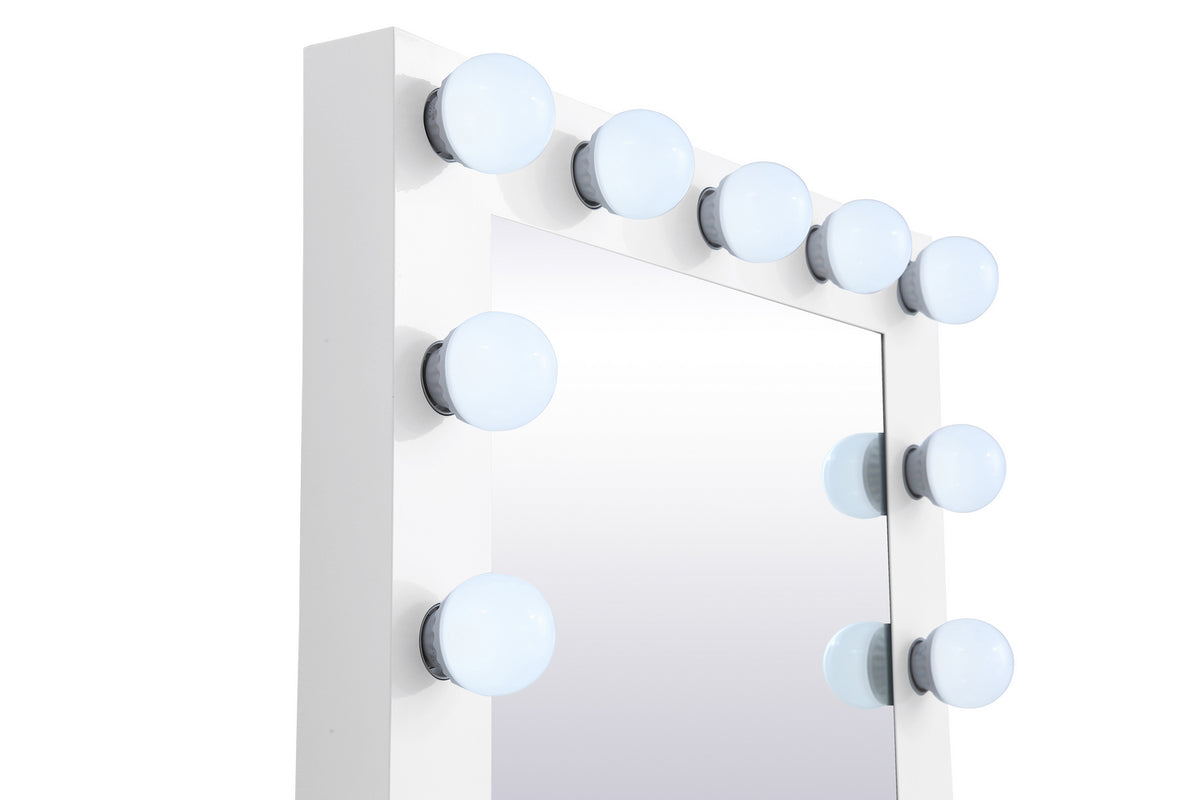 Elegant Lighting - MRE32432WH - LED Mirror - Brenda - White