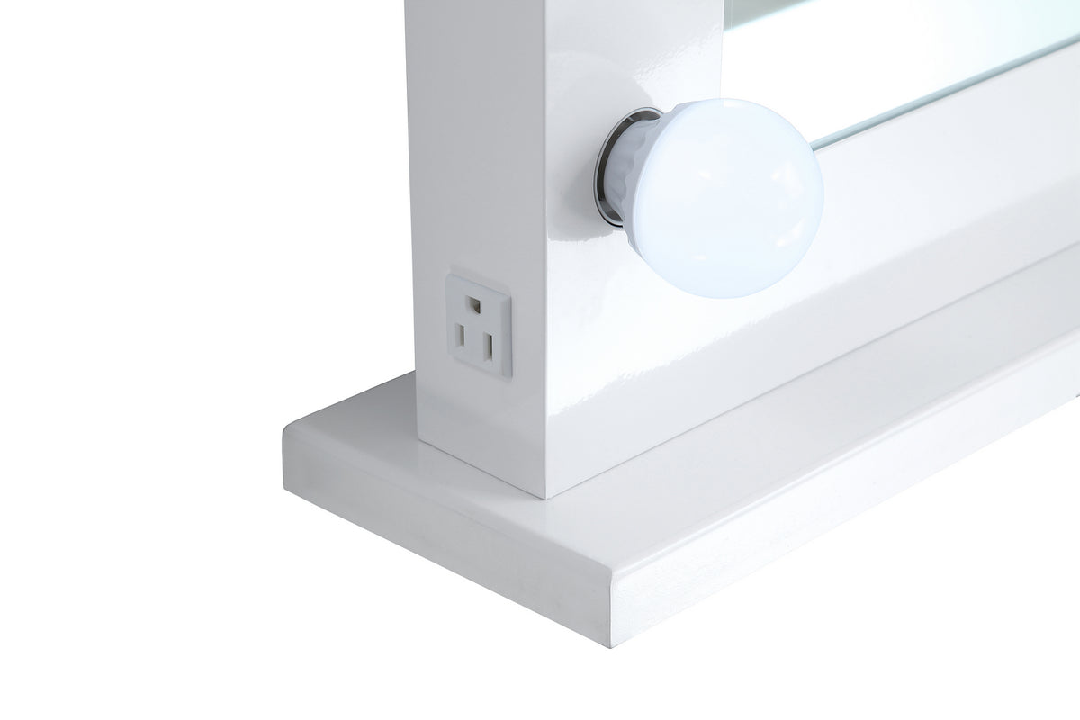 Elegant Lighting - MRE32432WH - LED Mirror - Brenda - White
