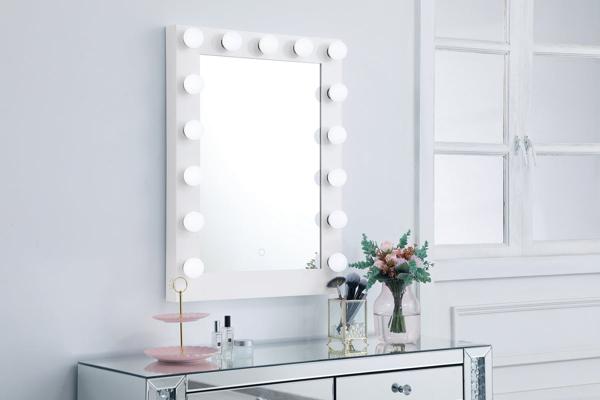 Elegant Lighting - MRE32432WH - LED Mirror - Brenda - White