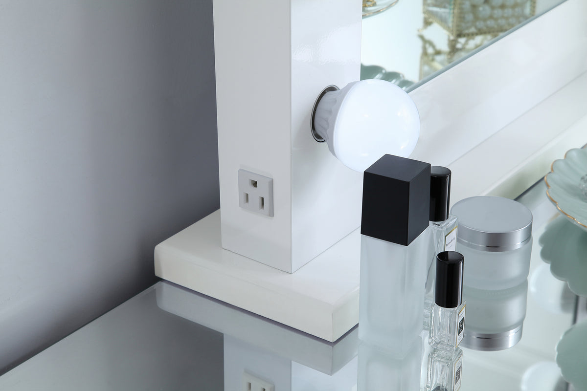 Elegant Lighting - MRE32432WH - LED Mirror - Brenda - White