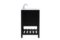 Elegant Lighting - VF16430BK - Single Bathroom Vanity - Theo - Black