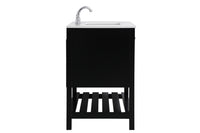 Elegant Lighting - VF16436BK - Single Bathroom Vanity - Theo - Black
