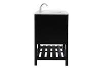 Elegant Lighting - VF16442BK - Single Bathroom Vanity - Theo - Black