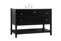 Elegant Lighting - VF16448BK - Single Bathroom Vanity - Theo - Black