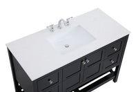 Elegant Lighting - VF16448BK - Single Bathroom Vanity - Theo - Black