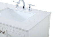 Elegant Lighting - VF16472DWH - Double Bathroom Vanity - Theo - White