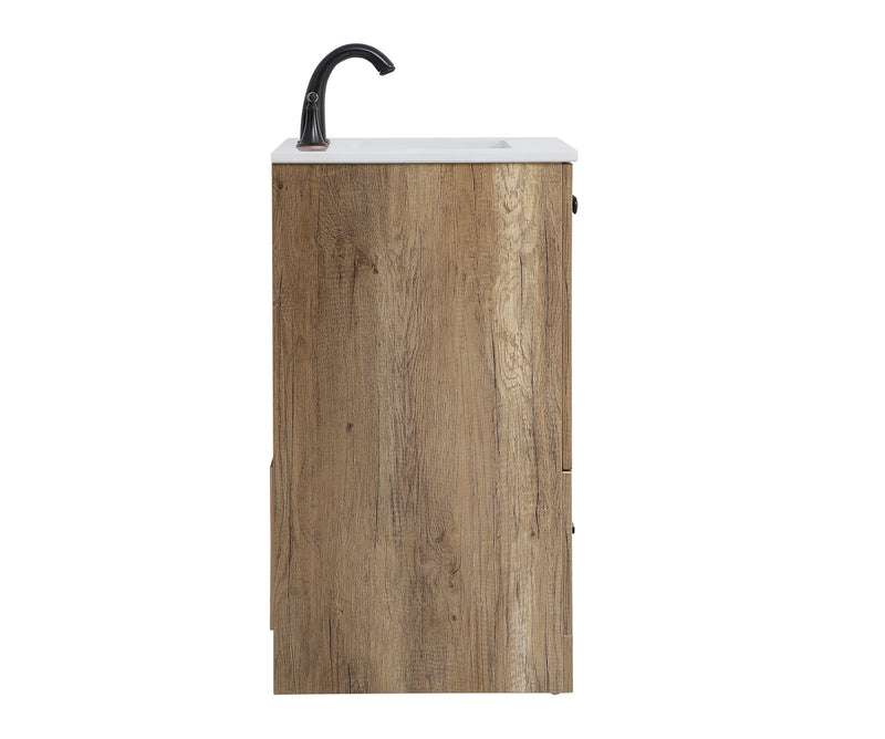 Elegant Lighting - VF2824NT - Single Bathroom Vanity - Soma - Natural Oak