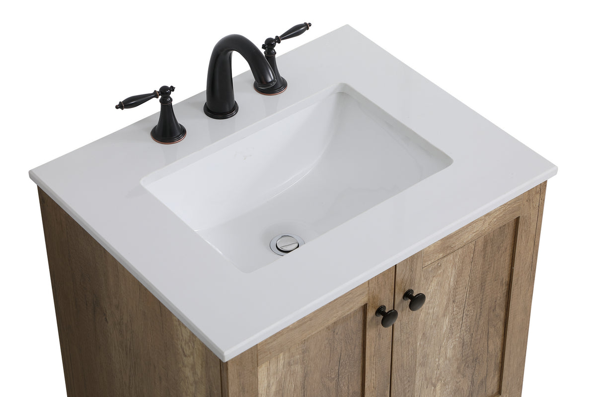 Elegant Lighting - VF2824NT - Single Bathroom Vanity - Soma - Natural Oak