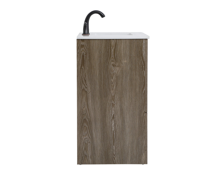 Elegant Lighting - VF2830WO - Single Bathroom Vanity - Soma - Weathered Oak