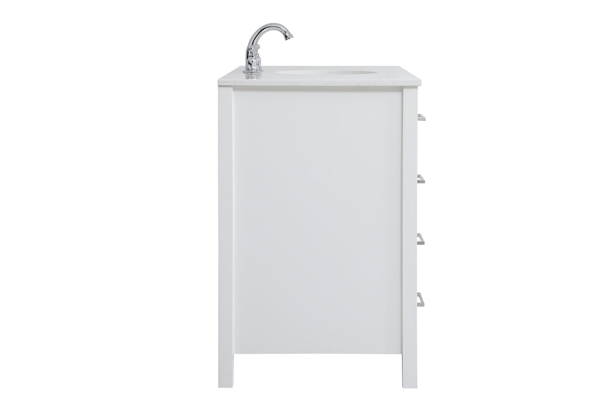Elegant Lighting - VF18848WH - Single Bathroom Vanity - Irene - White