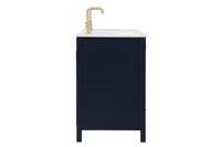 Elegant Lighting - VF18860DBL - Double Bathroom Vanity - Irene - Blue