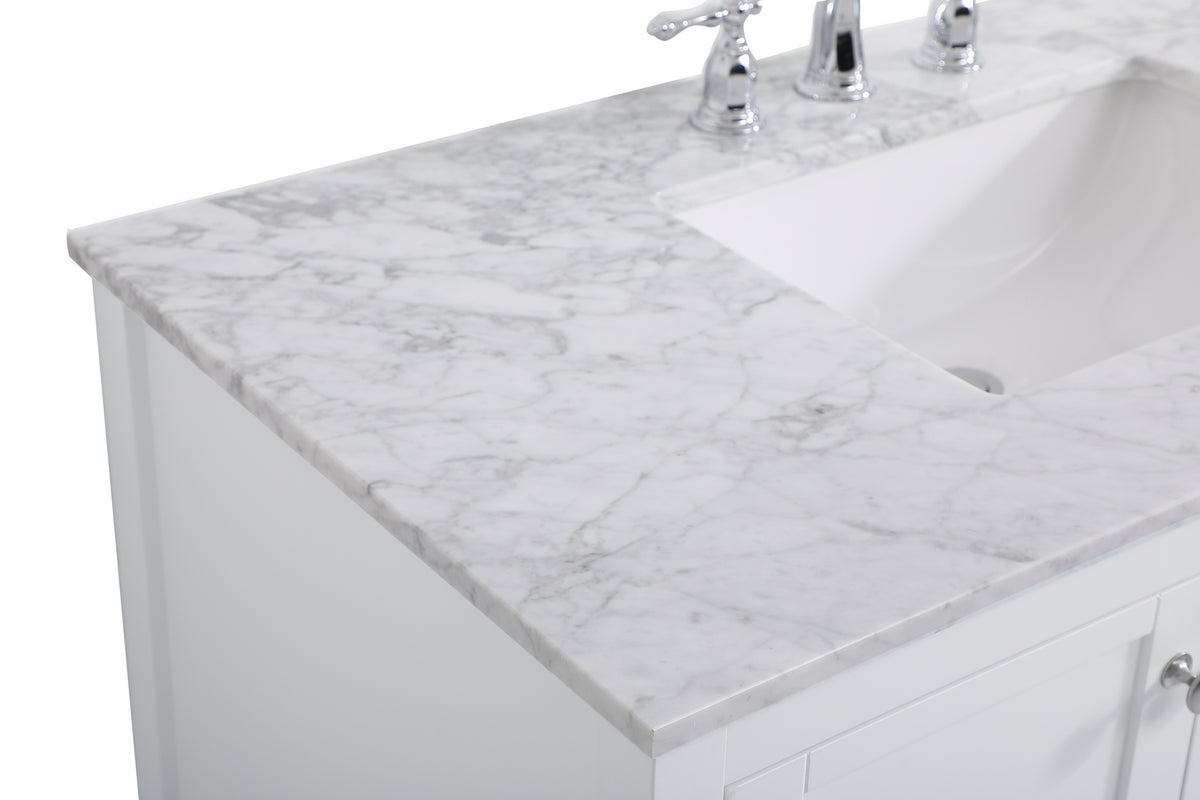 Elegant Lighting - VF16542WH - Single Bathroom Vanity - Thalen - White
