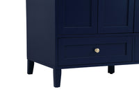 Elegant Lighting - VF18048BL - Single Bathroom Vanity - Sommerville - Blue