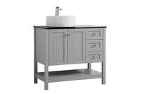 Elegant Lighting - VF16236GR - Vessel Sink Bathroom Vanity - Ralph - Gray
